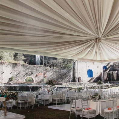 Decoración floral de evento