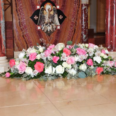 Arreglo pie de altar